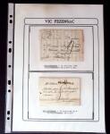 1750-1900 Superbe collection de marques postales sur