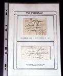 1750-1900 Superbe collection de marques postales sur