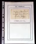 1750-1900 Superbe collection de marques postales sur