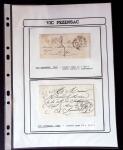 1750-1900 Superbe collection de marques postales sur
