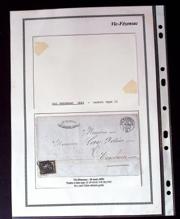 1750-1900 Superbe collection de marques postales sur