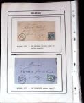 1750-1900 Superbe collection de marques postales sur