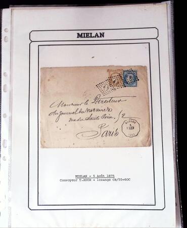 1750-1900 Superbe collection de marques postales sur