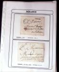 1750-1900 Superbe collection de marques postales sur