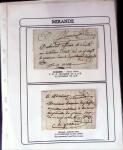 1750-1900 Superbe collection de marques postales sur