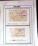 1750-1900 Superbe collection de marques postales sur