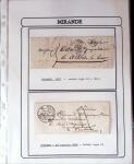 1750-1900 Superbe collection de marques postales sur
