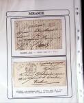 1750-1900 Superbe collection de marques postales sur