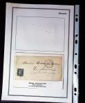 1750-1900 Superbe collection de marques postales sur