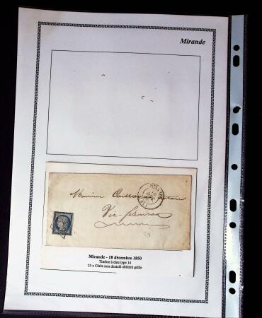 1750-1900 Superbe collection de marques postales sur