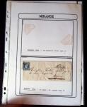 1750-1900 Superbe collection de marques postales sur