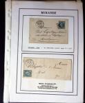 1750-1900 Superbe collection de marques postales sur