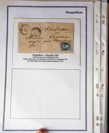 1750-1900 Superbe collection de marques postales sur