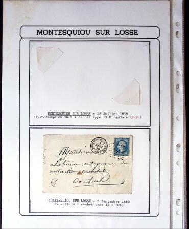 1750-1900 Superbe collection de marques postales sur
