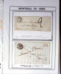 1750-1900 Superbe collection de marques postales sur