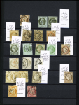 1849-1936 Petit ensemble principalement de timbres