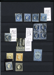 1849-1936 Petit ensemble principalement de timbres