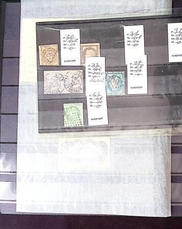 1849-1936 Petit ensemble principalement de timbres