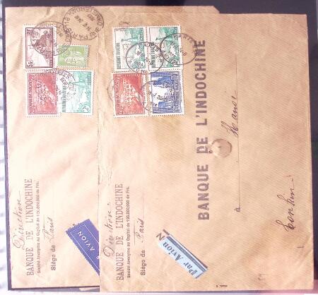N°262 39 lettres plus un devant et un bon d'expédition