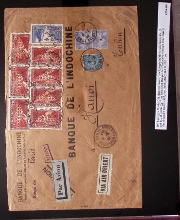 N°262 39 lettres plus un devant et un bon d'expédition