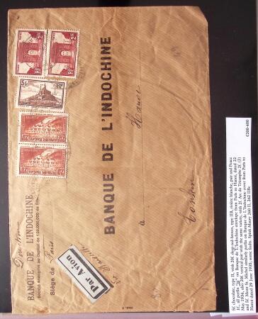 N°262 39 lettres plus un devant et un bon d'expédition
