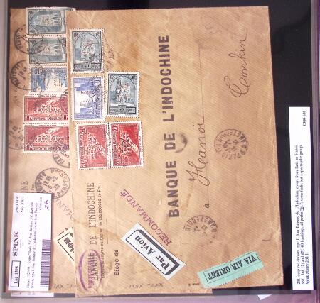 N°262 39 lettres plus un devant et un bon d'expédition
