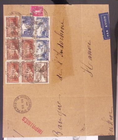 N°262 39 lettres plus un devant et un bon d'expédition