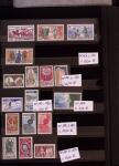 Collection timbres Andorre complète de 1944 à 1991,