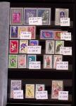 Collection timbres Andorre complète de 1944 à 1991,