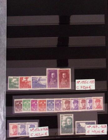 Collection de timbres de Monaco