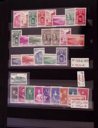 Collection de timbres de Monaco