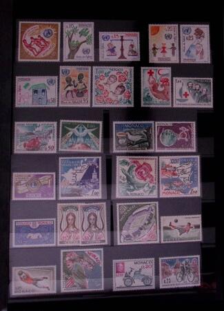 Collection de timbres de Monaco