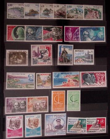 Collection de timbres de Monaco