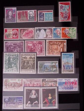 Collection de timbres de Monaco