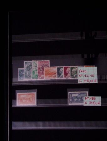 Collection de timbres de Monaco