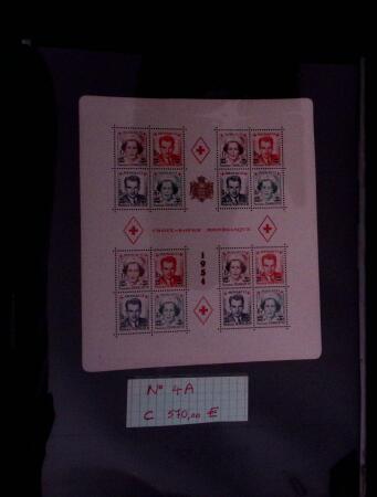 Collection de timbres de Monaco