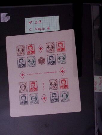 Collection de timbres de Monaco