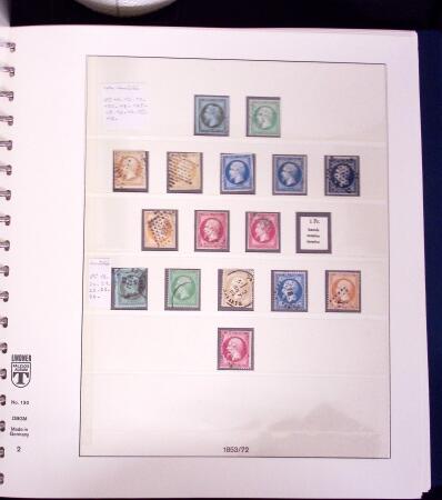 1850-2005 Collection de neuf (obl. avant 1930) en 10