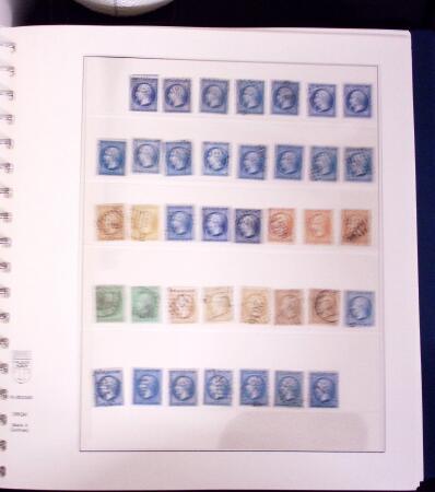 1850-2005 Collection de neuf (obl. avant 1930) en 10