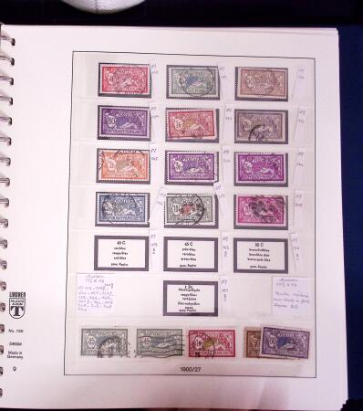1850-2005 Collection de neuf (obl. avant 1930) en 10