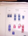 1925-1955, Collection de 750 timbres avec publicités, surtout