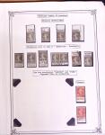 1925-1955, Collection de 750 timbres avec publicités, surtout