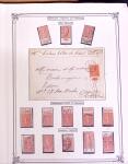 1925-1955, Collection de 750 timbres avec publicités, surtout