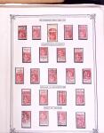 1925-1955, Collection de 750 timbres avec publicités, surtout