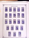 1925-1955, Collection de 750 timbres avec publicités, surtout