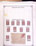 1925-1955, Collection de 750 timbres avec publicités, surtout