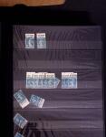 1925-1955, Collection de 750 timbres avec publicités, surtout