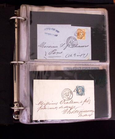 1855-1988 Accumulation de lettres en 2 cartons dont