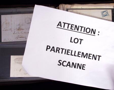 1855-1988 Accumulation de lettres en 2 cartons dont