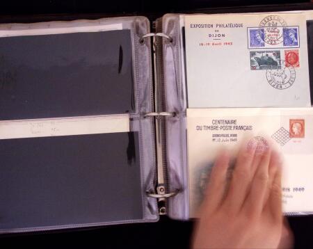1855-1988 Accumulation de lettres en 2 cartons dont